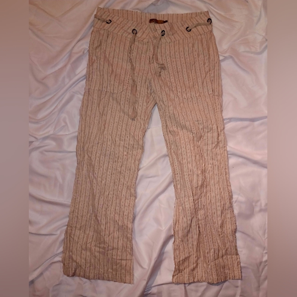 Prana women's Steph pant, hemp blend, size 10, perfect condition